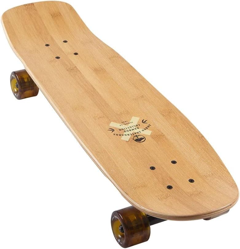 Arbor Pilsner Bamboo Collective Series Cruiser Skateboard Bundled with Swell Skate Tool + Crate White Shark Sticker…
