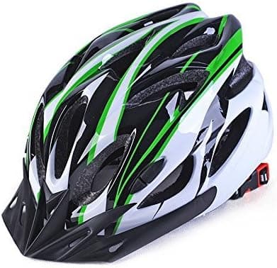 Adult Bike Helmet, Eco-Friendly Super Light Integrally Bike Helmet, Adjustable Lightweight Mountain Road Bike Helmets for Men and Women IFLYING (Green 2)