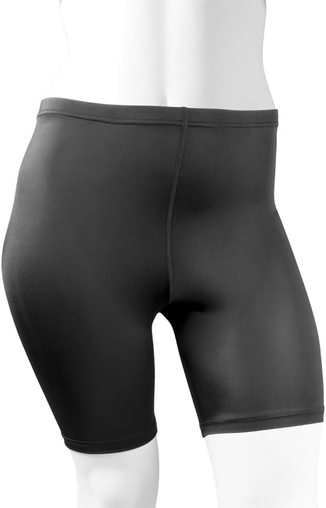Womens Spandex Exercise Compression Running Yoga Workout Short Made in USA