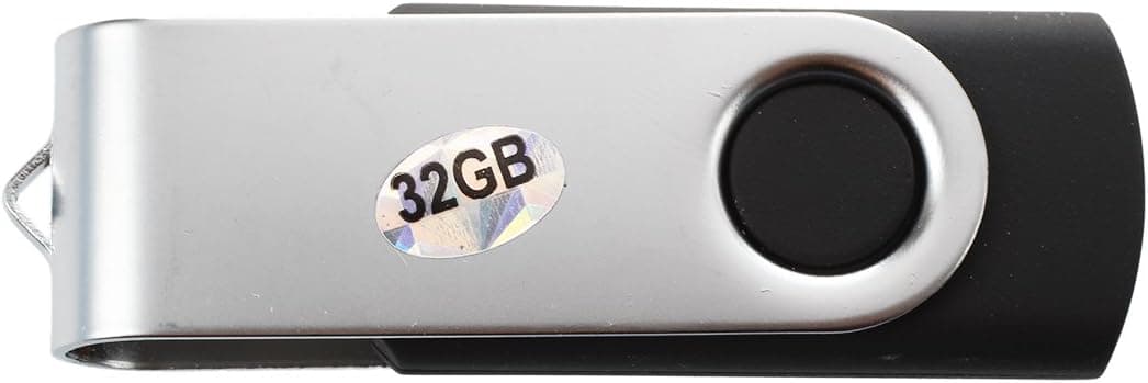 SODIAL(R)USB 3.0 Memory Stick Foldable U Disk Pen Data Flash Driver Mini Thumb Jump 32GB Black