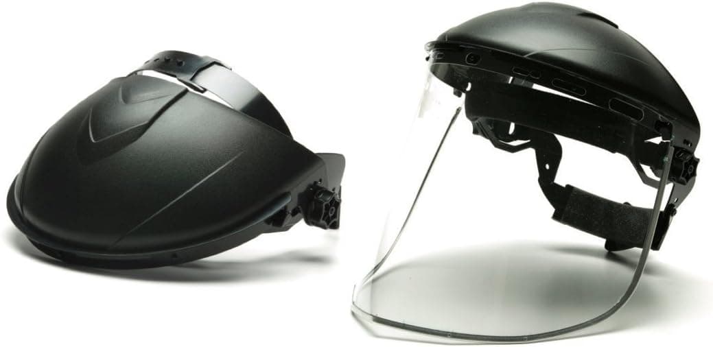 Pyramex Safety HGBRKITCS Ridgeline Headgear & Face Shield Kit