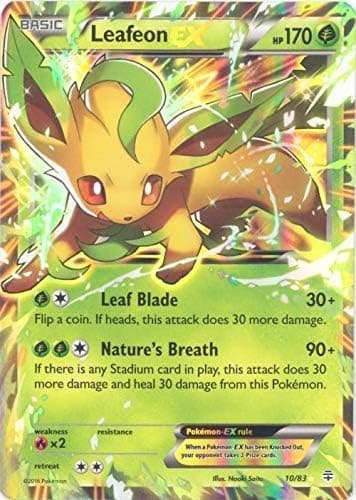 Pokemon - Leafeon-EX (10/83) - Generations - Holo