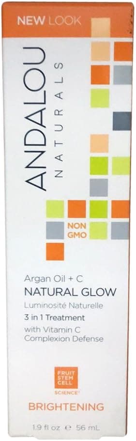 ANDALOU NATURALS NAT Glow,3IN1,ARGAN+Omega, 1.9 OZ