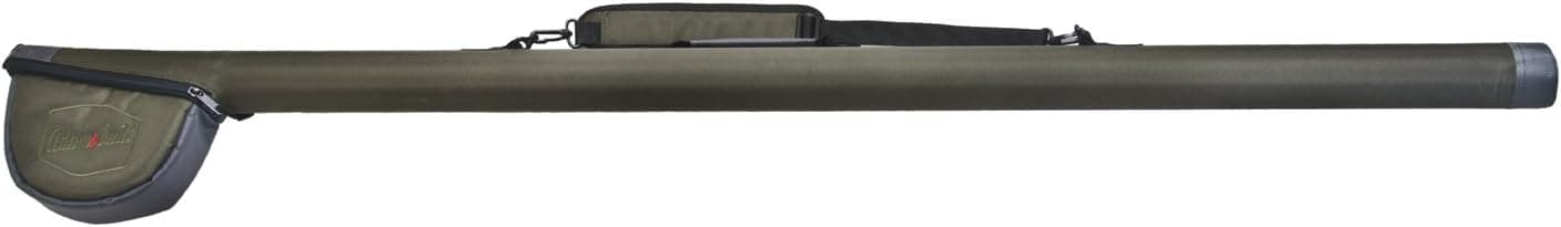 Adamsbuilt Fly Tailwater Rod Case with Pouch (2-Piece), 62-Inch, Green