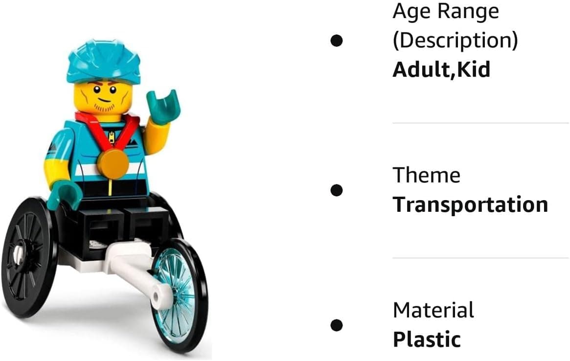 LEGO Minifigure Series 22 Wheelchair Racer Minifigure 71032