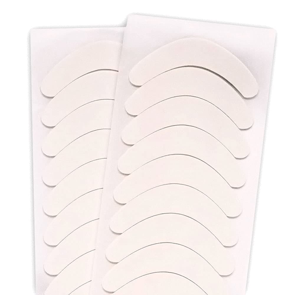 Microfoam Eye Pads for Eyelash Extensions - Venice Luxury Lash Pre-Cut Medical Tape Under Eye Pads Lash Extension Supplies Beauty Tools Lint Free Hypoallergenic No Latex Waterproof (Large (100 Pairs))
