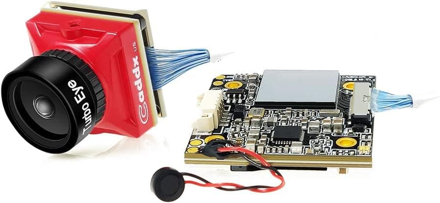 Caddx Turtle V2 1080p 60fps Mini HD FPV Camera w/ DVR - Red - Red