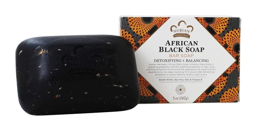 Nubian Heritage Soap Bar, African Black, 5 Ounce