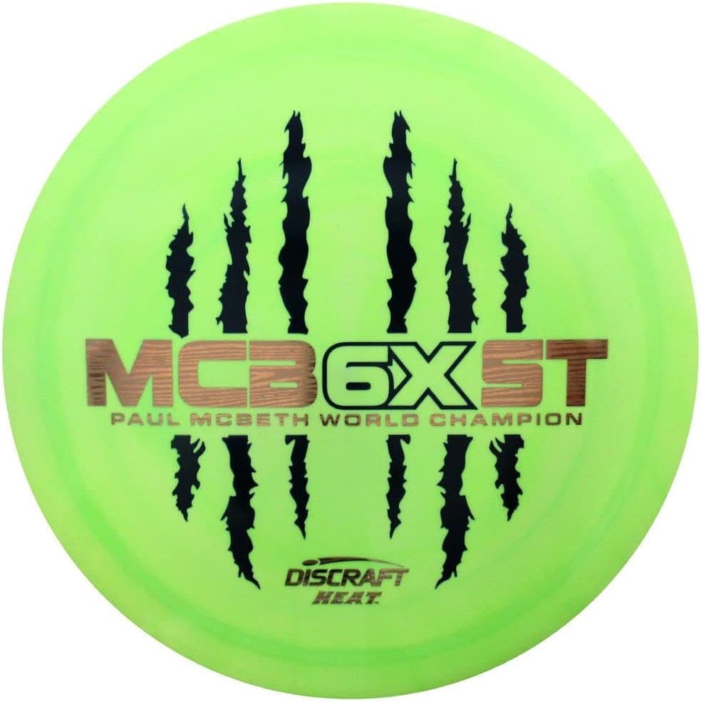 Discraft Limited Edition Paul McBeth 6X Commemorative McBeast Stamp ESP Heat Distance Driver Golf Disc - Colors Will Vary