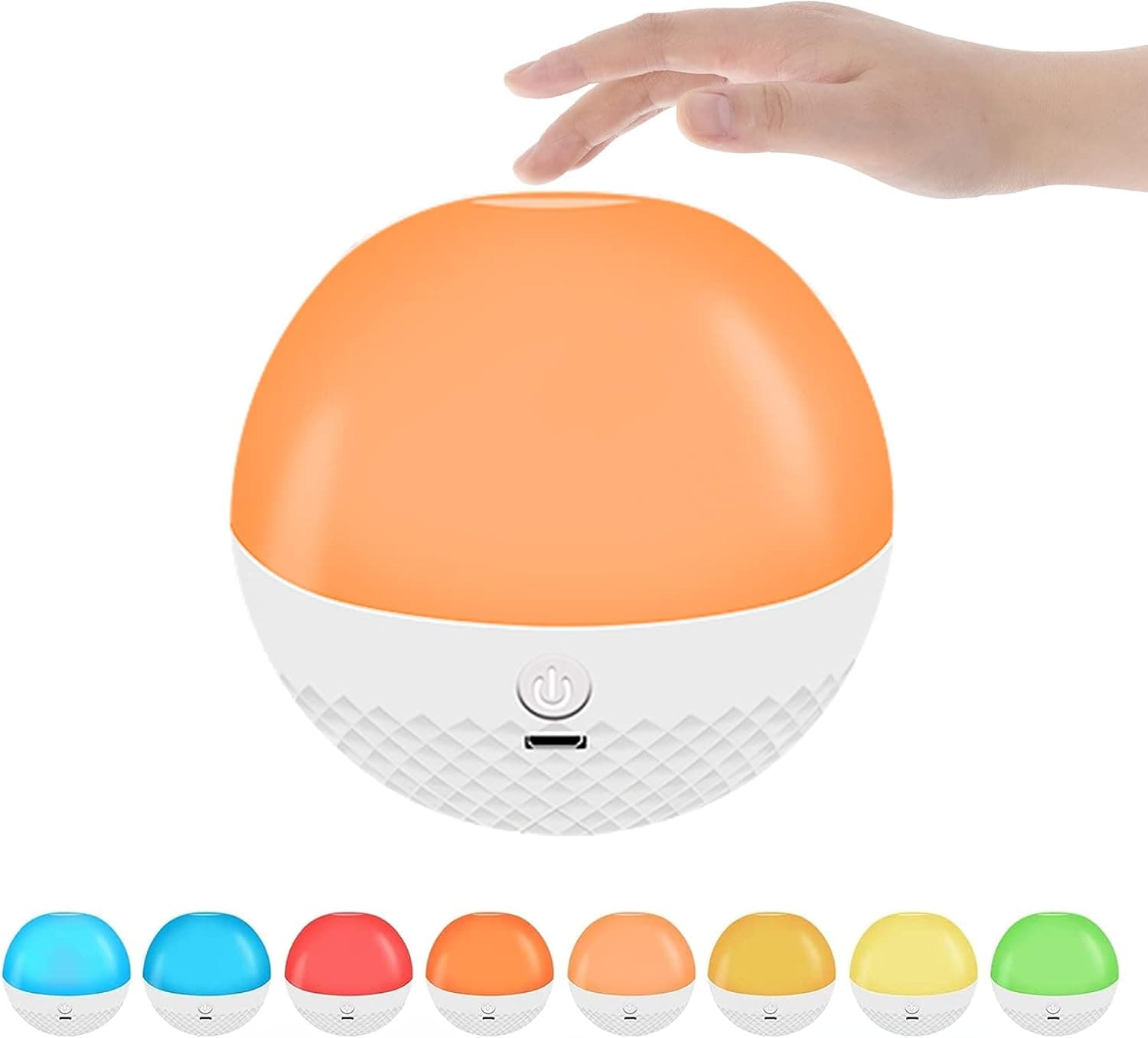 Eebeotow Night Light for Kids Room, Touch Lamps for Bedroom Decoration, Remote Control Nursery Light for Baby,Aesthetic Room Decor
