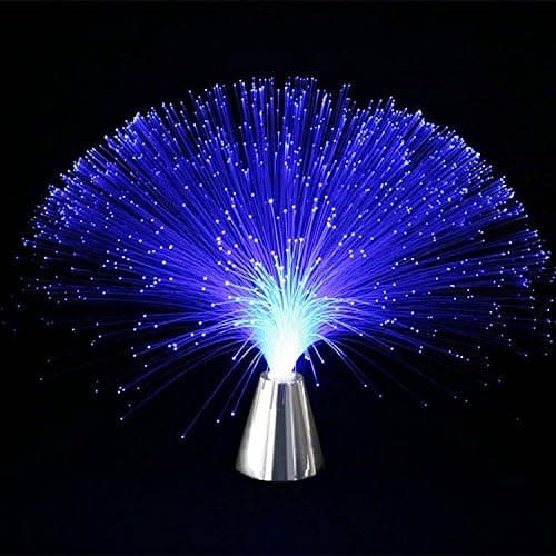SORCO Multicolor Battery-Operated LED Fiber Lamp Light Holiday Wedding Centerpiece Christmas