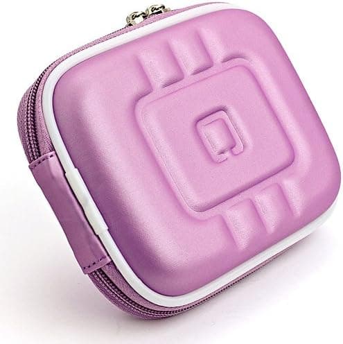 VG Compact (M) Travel Edition Semi Hard Case (Purple EVA) for Nikon CoolPix Point and Shoot Digital Cameras