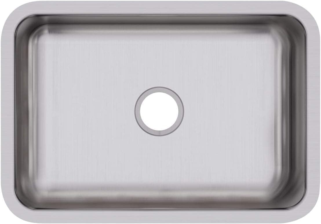 Elkay DXUH2416 Dayton Single Bowl Undermount Stainless Steel Sink
