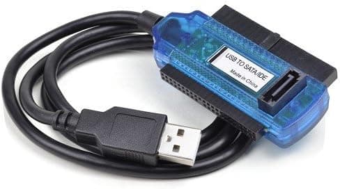 Joinwin Blue IDE/SATA to USB 2.0 Cable Adapter - Turn Your 2.5", 3.5" Or 5.25" IDE Or SATA Drive Into A USB Drive! JIW035