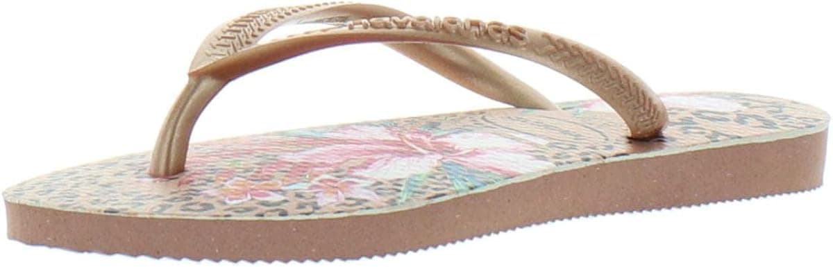 Havaianas Girls Kid's Slim Animal Floral Flip Flop Sandals