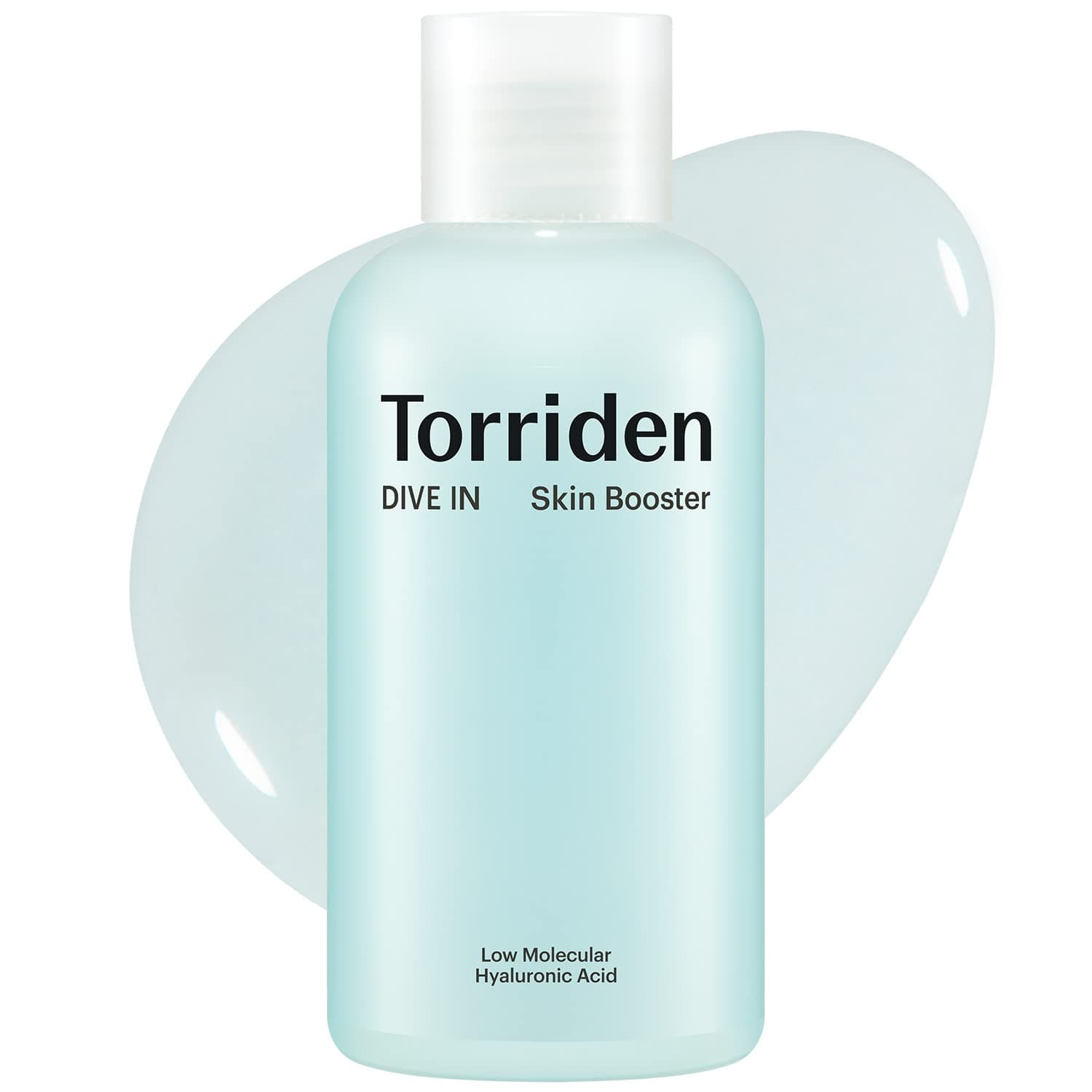 Torriden DIVE-IN Low-Molecular Hyaluronic Acid Skin Hydrating Booster 6.76 fl oz | Facial Essence Dry, Sensitive Skin | Alcohol-free, Fragrance-free, No Colorants | Vegan, Clean, Cruelty-Free