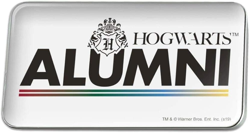 GRAPHICS & MORE Harry Potter Hogwarts Alumni Metal Rectangle Lapel Hat Pin Tie Tack Pinback