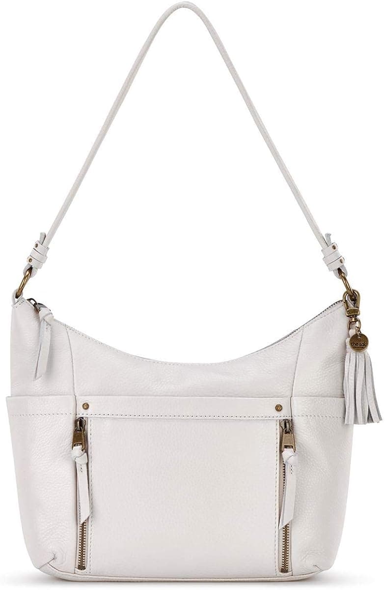 The Sak Collective by The Sak Keira Hobo Shoulder Bag, Leather, Stone
