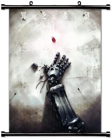 Full Metal Alchemist Anime Fabric Wall Scroll Poster (32" x 44") Inches. [WP]-FullMetalAlch-171 (L)