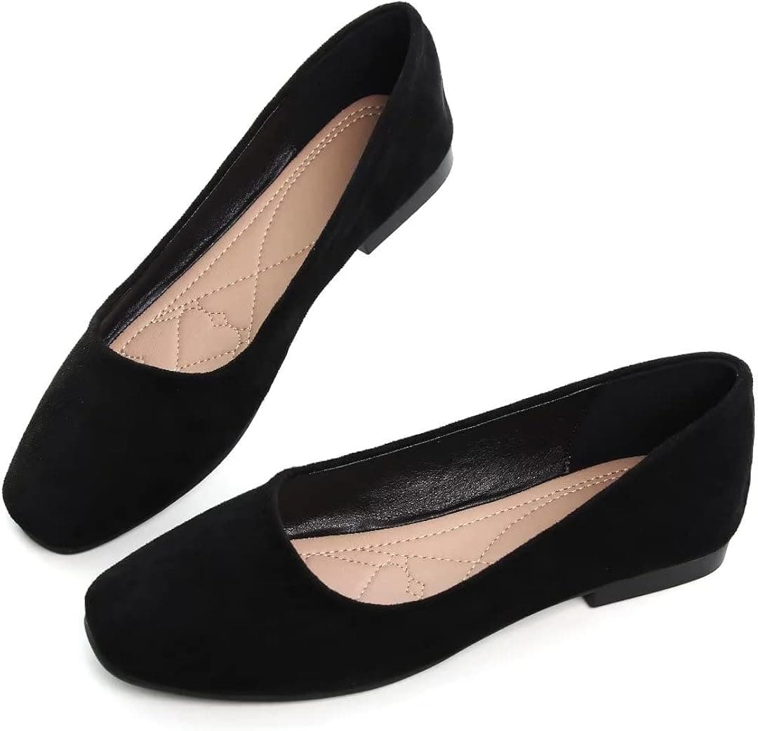 TN TANGNEST Slduv7 Women Pointed Comfortable Flat Ballet Shoes