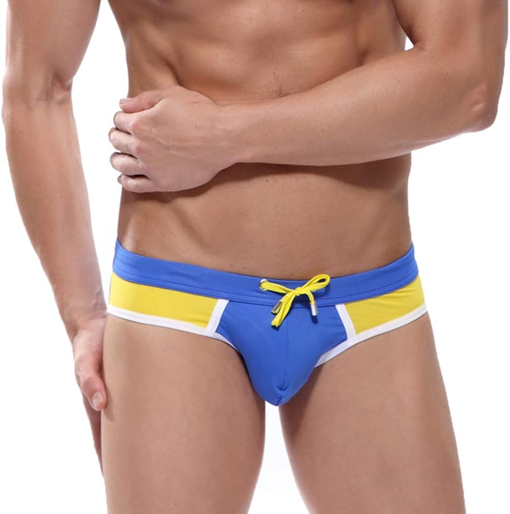 CaveHero Nylon Men's Swimwear Beach Shorts Boxer Swim Trunks Swimsuit Briefs Pants