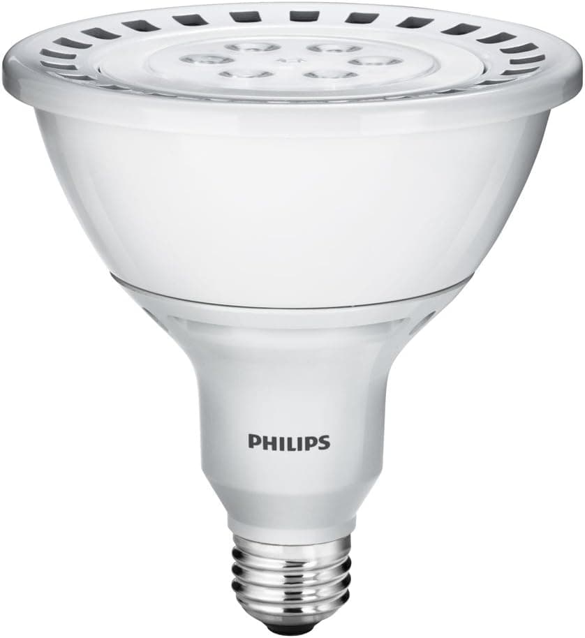 Philips 420513 18-Watt (90-Watt) PAR38 LED Indoor Flood Light bulb, Dimmable