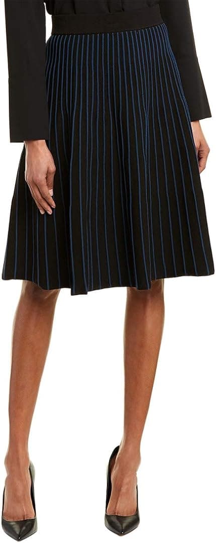 Anne Klein Women's Knit Fit and Flare Skirt