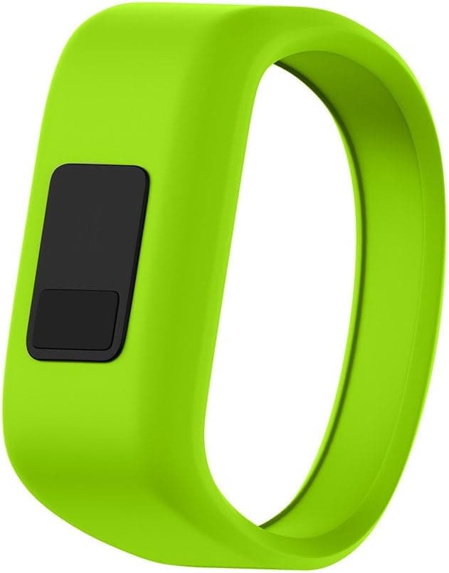ANCOOL Compatible with Vivofit JR Bands, Soft Wristbands Replacement for Vivofit JR/Vivofit JR2/Vivofit 3 Tracker (Small, Green)