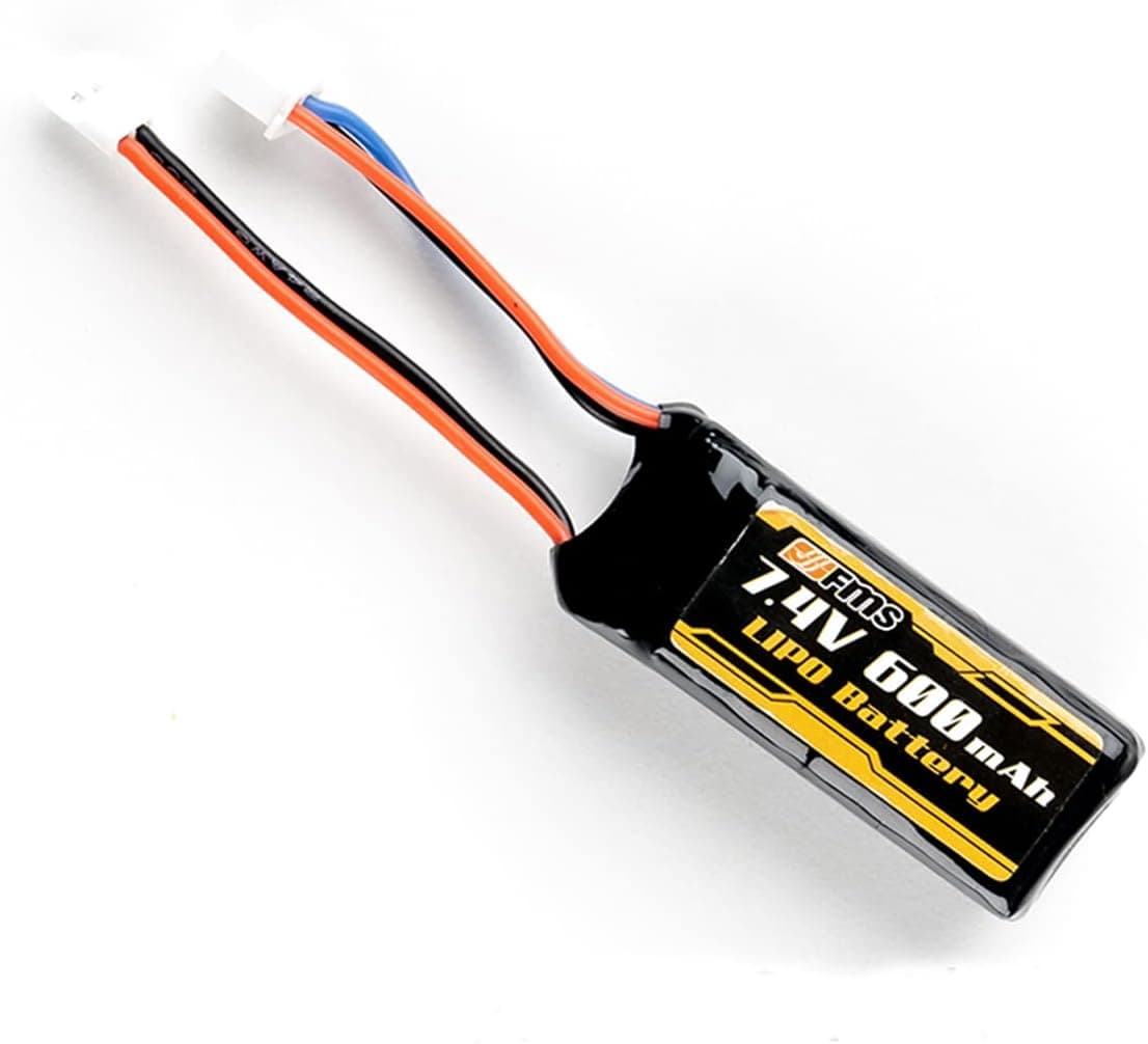 EAZYRC X FMS 7.4v 600mAh Battery for 1/18 Atlas,1/18 LC80, FCX 1/24 Power Wagon/Glacier