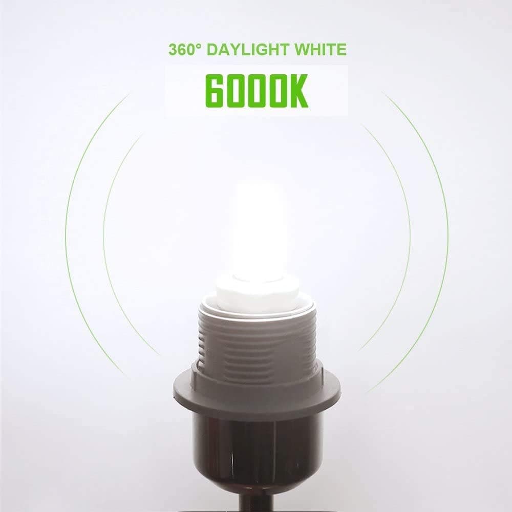 Kakanuo E17 LED Bulb Microwave Oven Light Dimmable 4 Watt Daylight White 6000K AC110-130V (Pack of 2)