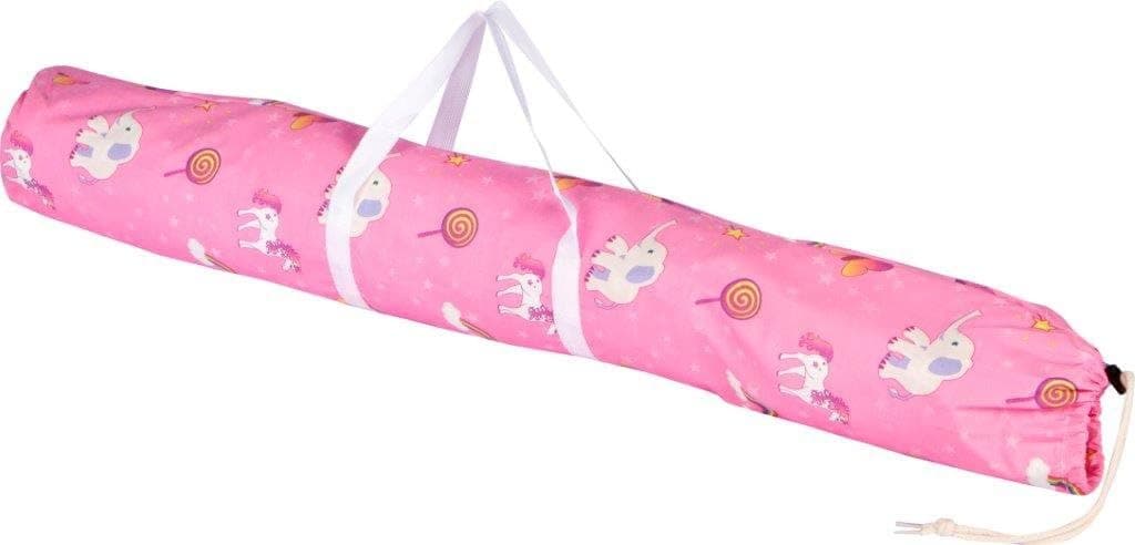 Trademark Innovations 6' Canvas Teepee with Carry Case - Canvas Fabric (Princess Print)