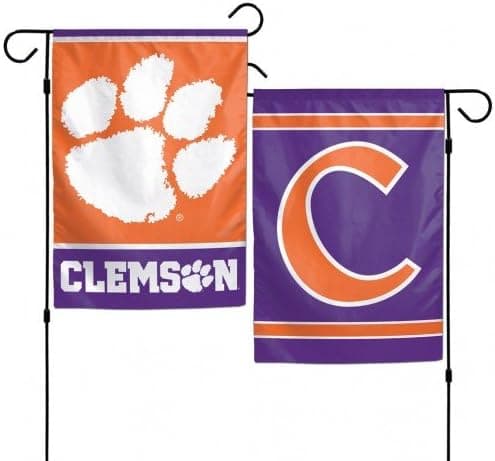 WinCraft NCAA Clemson University WCR16407031 Garden Flag, 11" x 15"