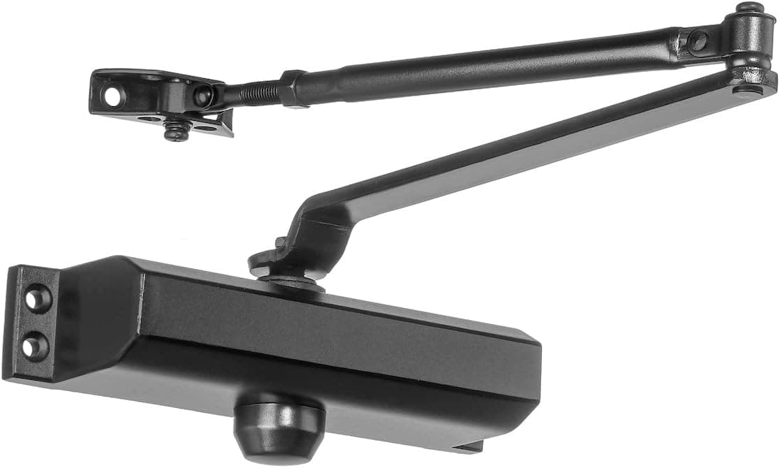 Dynasty Door Closer, Commercial Grade Size 2 Spring, Hydraulic Automatic Series 2000 Door Closer Dark Bronze