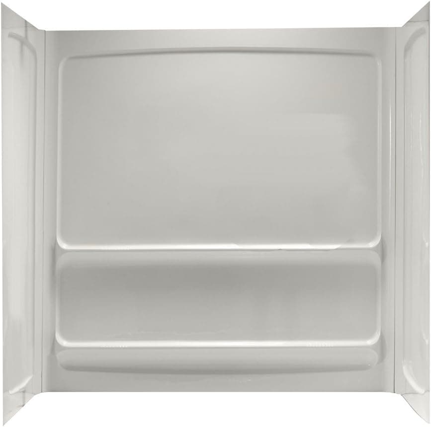 American Standard 6030Y1.BW Acrylux Bath Wall Set, 60 x 30-Inch, White