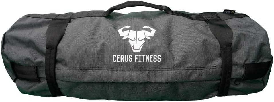 Cerus Fitness Sandbags - Sandbags for Fitness, Heavy Duty Sandbag Workouts for Training, Functional Fitness with Adjustable Weight - Built as Tough as Your Training
