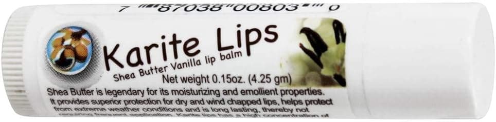Mode de Vie Karite Lips Shea Butter Vanilla Lip Balm 0.15 oz Balm