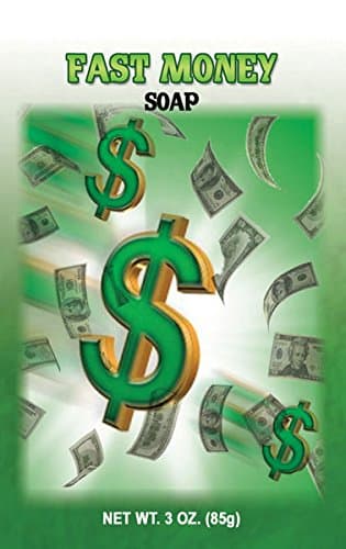 INDIO (2PACK) Products SPIRITUAL BAR SOAP- FAST MONEY 3oz-For the purpose of Aromatherapy Ritual Baths Spells Magic Hoodoo Metaphysical Bath Wicca Paganism Santeria Ritual Gift