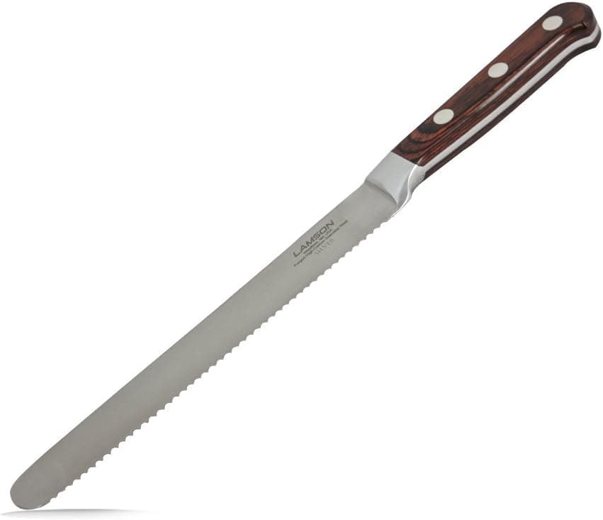 Lamson 39955 Silver Forged 8-inch Bread Knife, Serrated Edge