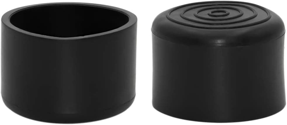 Flyshop 8Pcs Chair Leg Caps Non-Marking PVC Chair Leg Floor Protectors Round Furniture Table Covers 1-3/8 Inches 35mm