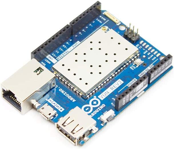 Arduino Yun Rev 2 - IoT Board with WiFi, Ethernet, SD Card, Linux - Supports SSH, Python