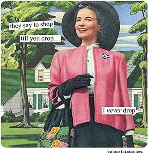Anne Taintor Magnet - Drop