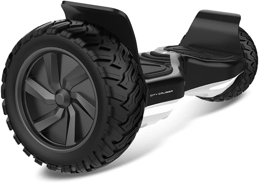 City Cruiser Hoverboard 8.5" Self Balancing Scooter UL2272 Certified Hoverboard with Bluetooth Speaker and LED Lights for Adult and Kids