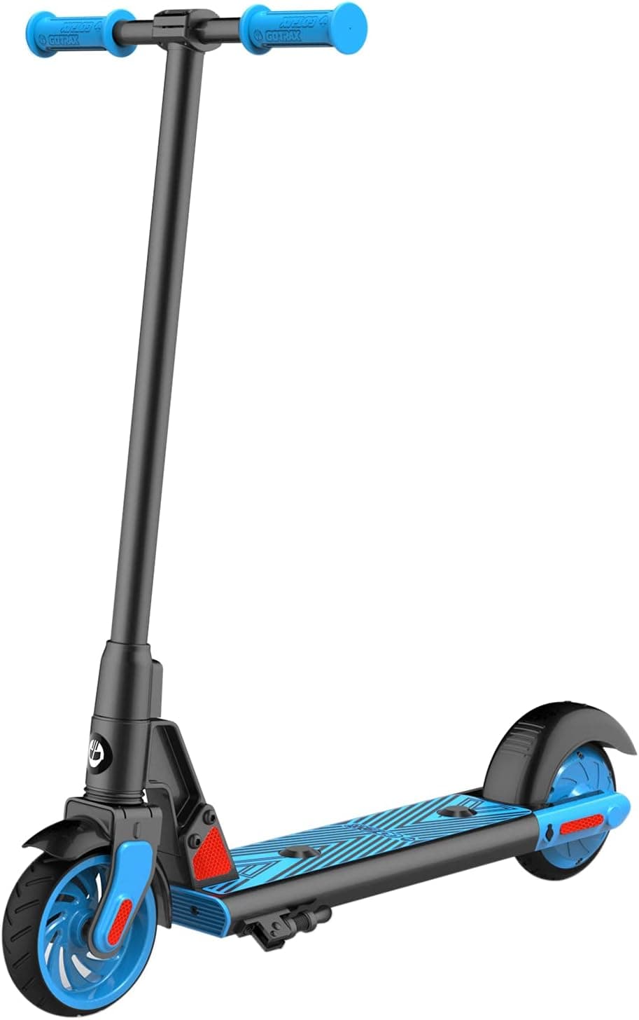 Gotrax GKS Electric Scooter for Kid Ages 6-12, Max 4 Miles Range and 7.5 Mph Speed, 6" Solid Rubber Wheels UL2272 Certification, Lightweight Electric Kick Scooter for Kids Boy Girl