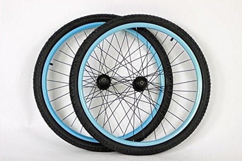26 inch Mountain Bike Bicycle Wheels for Disc or Rim Brakes with Kenda Kobra 26 X 2.0 Tires and Tubes