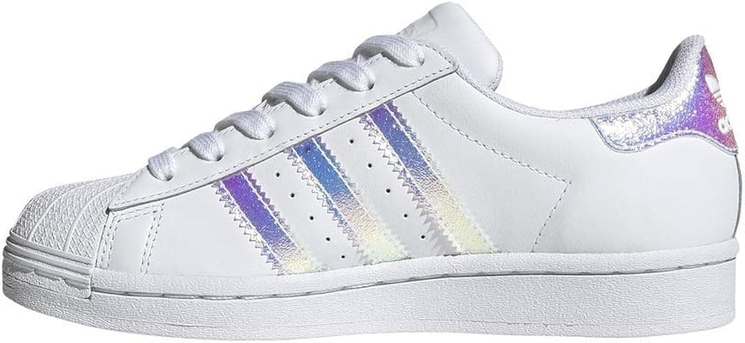 adidas Originals Superstar Sneaker, White/White/Core White, 5.5 US Unisex Big Kid