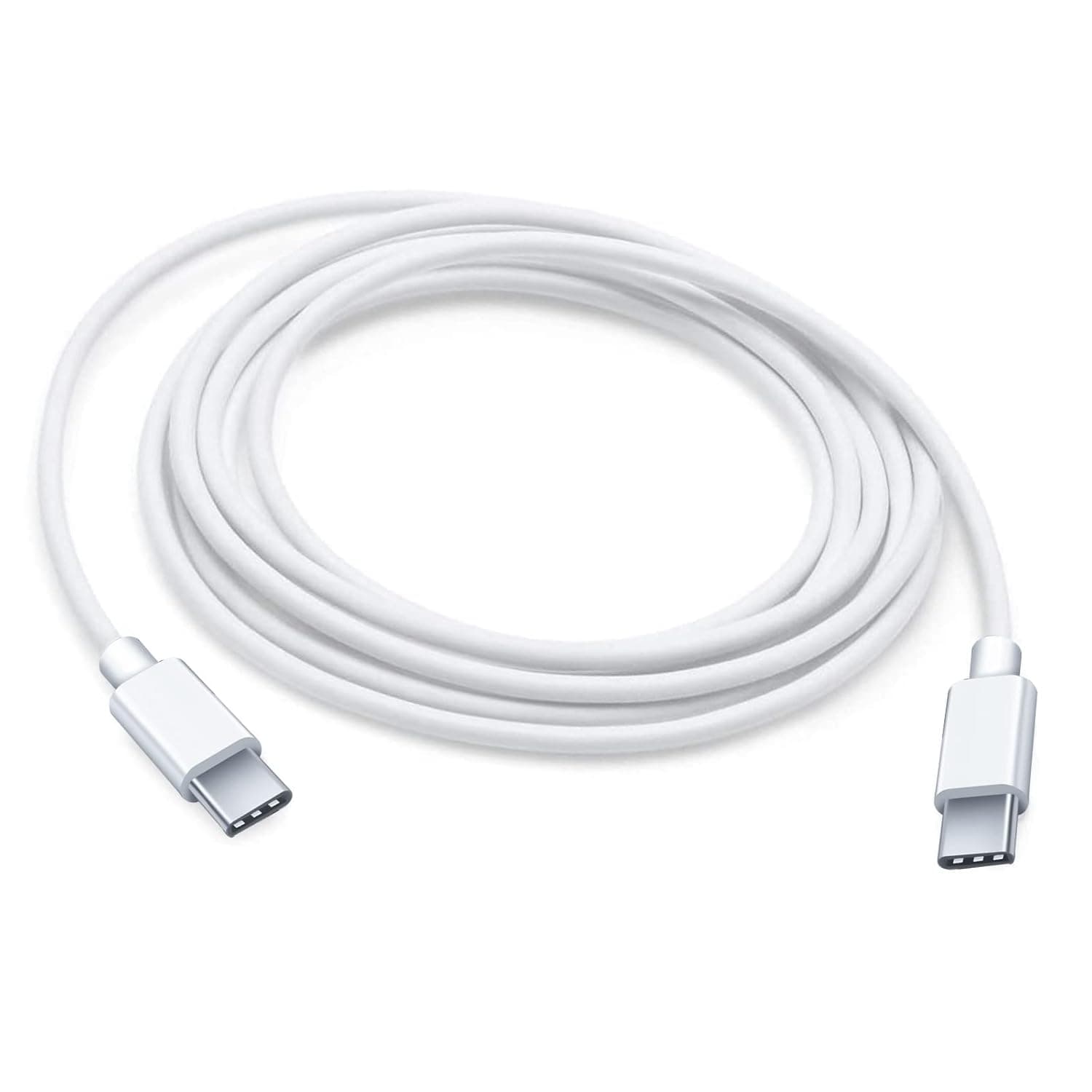 6ft USB C to USB C Fast Charging Cable for New iPad Pro 12.9/11, Air 4/5, Mini 6, MacBook Air, Mac Book Pro, Type C Cord, Pro 13 in, Air 13 in, Samsung, Pixel 6 6Pro 5 4 3 2 XL, PD USB C Charger Cord