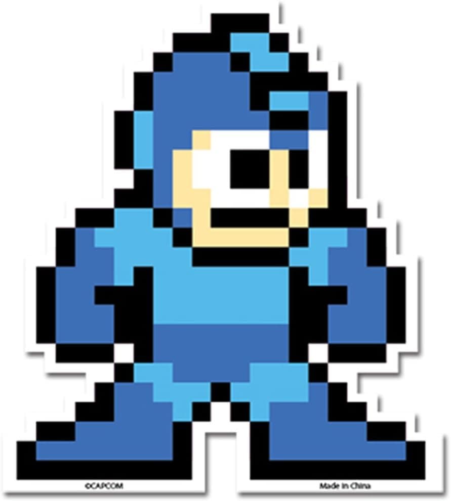 GE Animation Mega Man 10 Standing Sticker