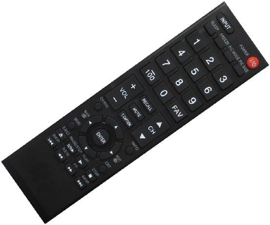 Hotsmtbang Replacement Remote Control for Toshiba 55G300U 55S41U 50L1400 19AV600UZ 37E20 40E220U 40L5200U1 50L1400U LCD LED HDTV TV