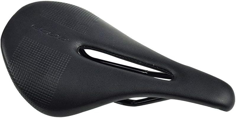 EC90 Bicycle Saddle, Ultralight Hollow Bicycle Seat – Shockproof Breathable Suspension Gel Bike Cushion - Universal Ergonomics Mountain Road Bike Saddle Cycling (Black)