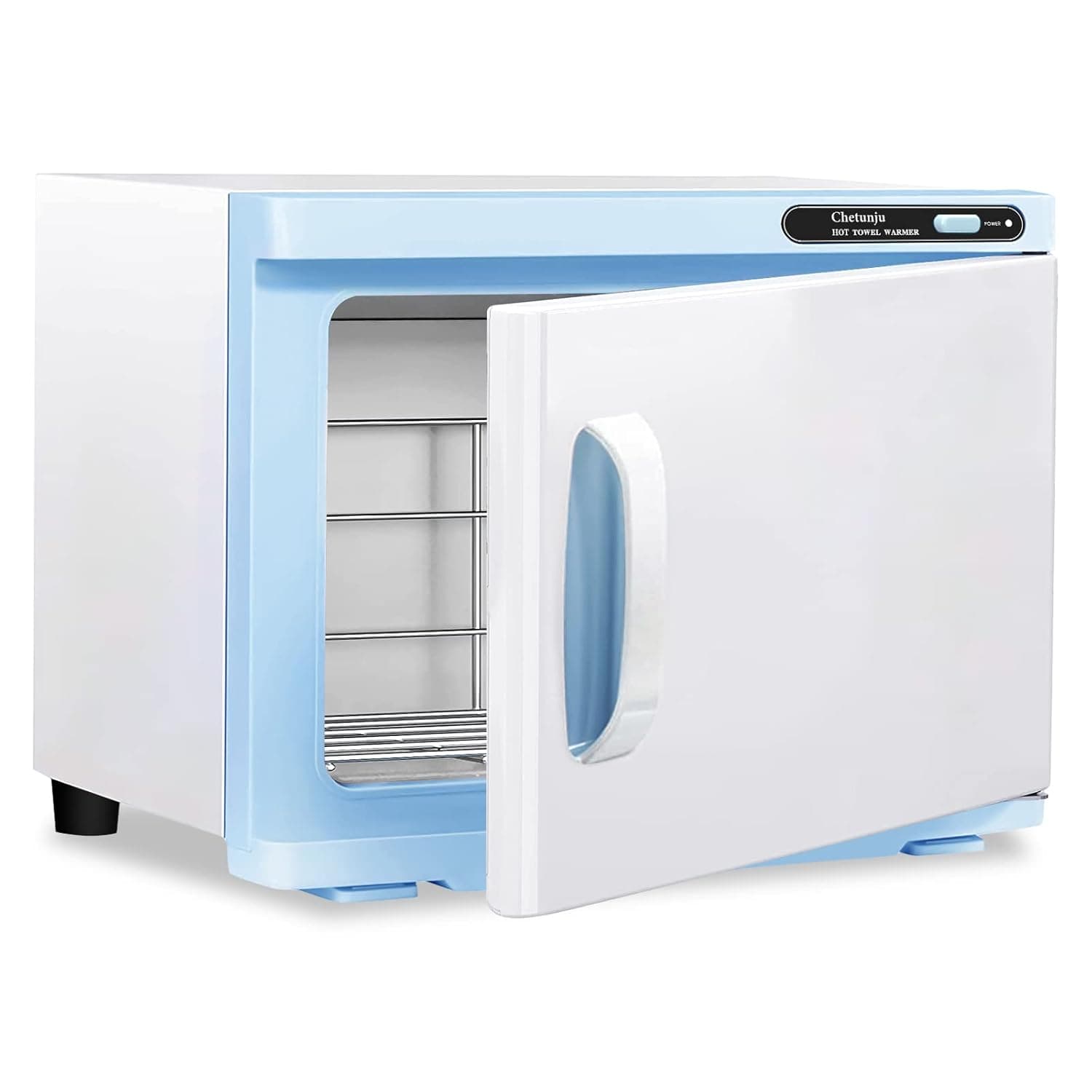 Towel Warmer, Professional Spa Hot Towel Warmer 8L, Small Towel Warmer Cabinet, Towel Warmer for Facial caddy for Salon,Spa, Massage Use(*blue)